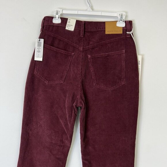 NEW Aritzia Denim Forum 90s Joni High Rise Loose Corduroy Jeans Womens Size 28 - Picture 9 of 14